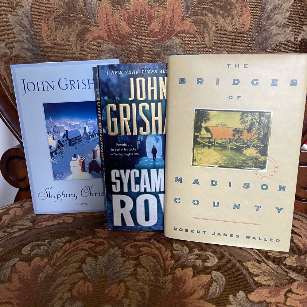 Lot of 3 Novels/2 Hardback NWT & 1 Paperback